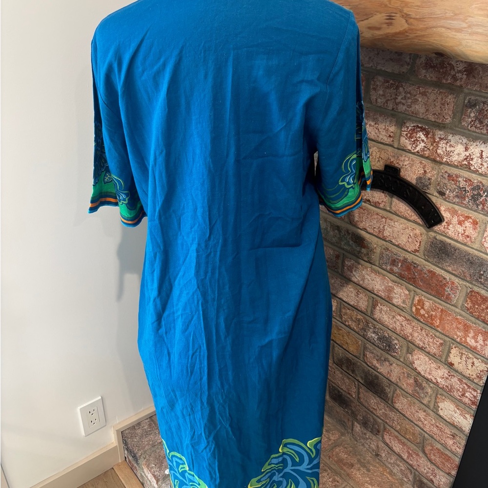Anthropologie FARM Rio Colorful Caftan - Picture 4 of 5